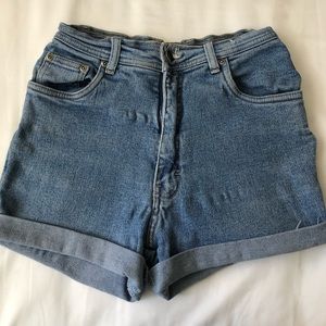 high wasted shorts